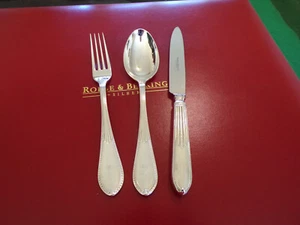 Robbe & Berking BELVEDERE Vorspeisenbesteck ein Gedeck 3 Teile Echtsilber 925er - Bild 1 von 6