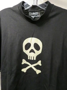 Nueva Camiseta Calavera y Huesos Cruzados Pirata Punk Gótico Monstruo Jolly Roger Top M - Imagen 1 de 10