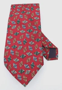 VTG Brooks Brothers Tie - Dark-Red 100% Silk Made in USA 57.5" - Picture 1 of 4