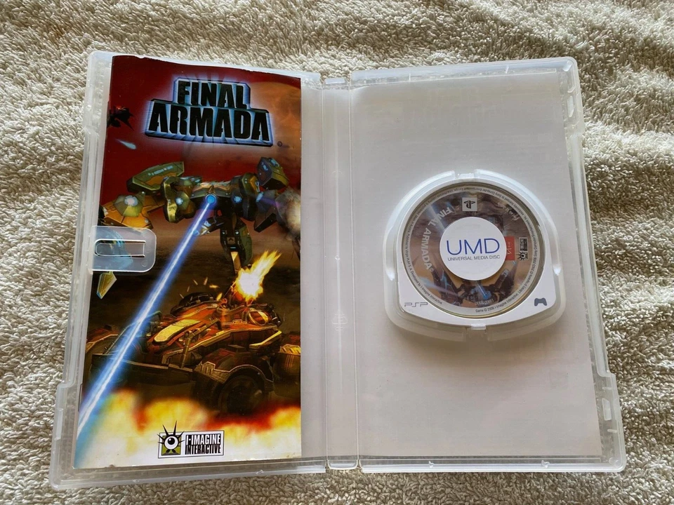 FINAL ARMADA  Sony PSP English Espana REGION FREE CIB - Image 1 of 2