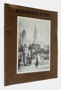 Bonington : les débuts du romantisme en Angleterre et en Normandie - Picture 1 of 1