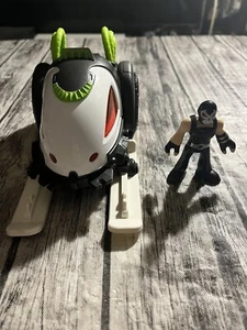 Imaginext BANE Trineo de Batalla Moto de Nieve Vehículo ADC Super Friends Villanos - Imagen 1 de 11