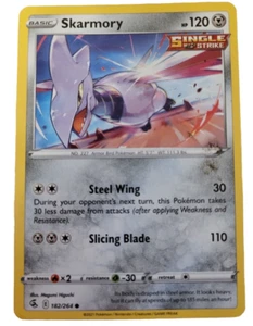 Tarjeta coleccionable Pokémon Skarmory Fusion Strike 182/264 (Q - Imagen 1 de 2