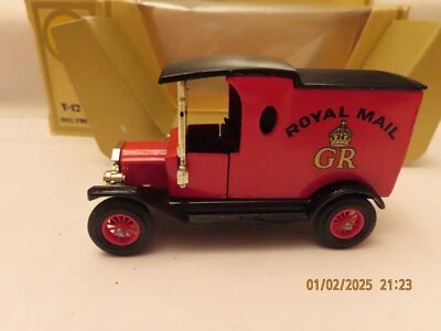 MATCHBOX - SERIE FORD T - Y12 1912 ROYAL MAIL - Photo 1/4