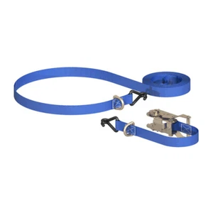Sitemate Heavy Duty Ratchet Tie Down with Chassis Hooks & D Rings - Picture 1 of 1