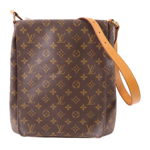 LOUIS VUITTON（LV） Borsa a tracolla Louis Vuitton LV GHW Muse M51256 monogramma marrone