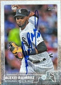 Alexei Ramirez Autographed 2015 Topps #65 - Picture 1 of 1