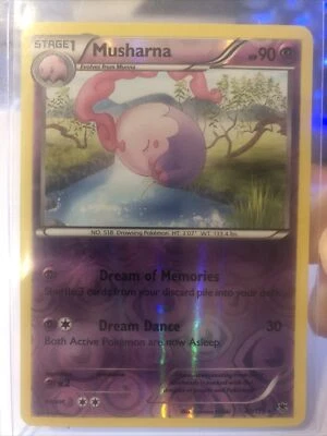 Pokémon TCG Musharna Phantom Forces 40/119 Reverse Holo Rare Near Mint - Image 1 of 2