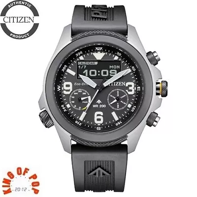 CITIZEN JV1007-07E, Eco Drive Land , Promaster, Zafiro,20 Bar - Image 1 of 4