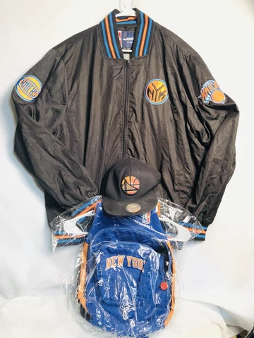 VINTAGE 1995 NEW YORK KNICKS ADULT 3 EXTRA LARGE SPIKE LEE SWAG NYC JACKET LOT Cover