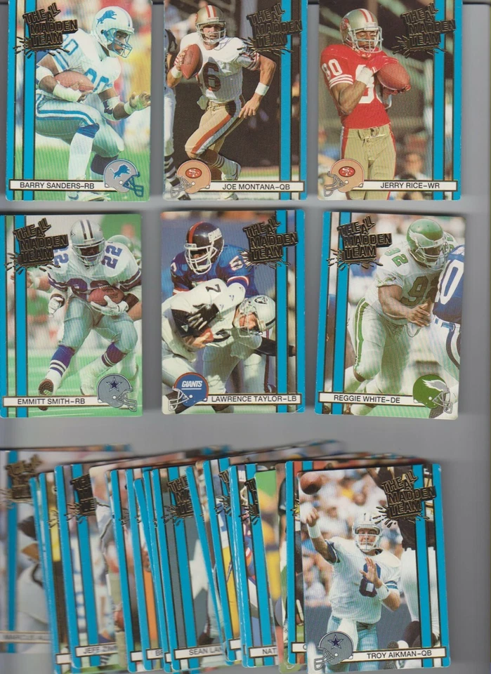 1990 Action Packed All-Madden singles, SET BREAK, near mint - Image 1 of 1