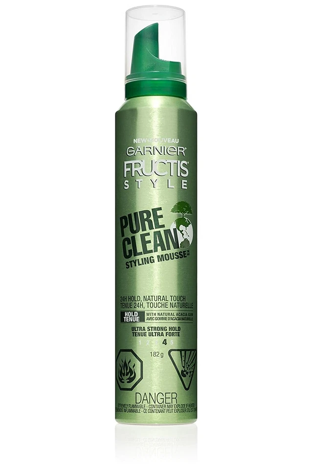 New Garnier Fructis Style Pure Clean Styling Mousse, 6.4 Oz - Image 1 of 1