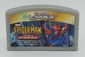 LeapFrog Leapster L-Max Spider-Man The Sinister Speller Game Spelling - Picture 1 of 2