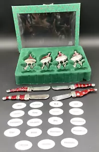 Christmas Cheese Santa Hat Elf Markers Reed Barton 19 Blends Quality Set 2601 - Picture 1 of 8