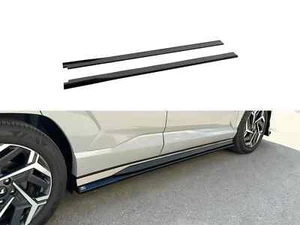 Motordrome Side Skirts Trims Hyundai Kona N-Line Mk2 Gloss Black - Picture 1 of 6