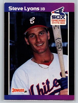 1989 Donruss - Steve Lyons #253 - Image 1 of 2