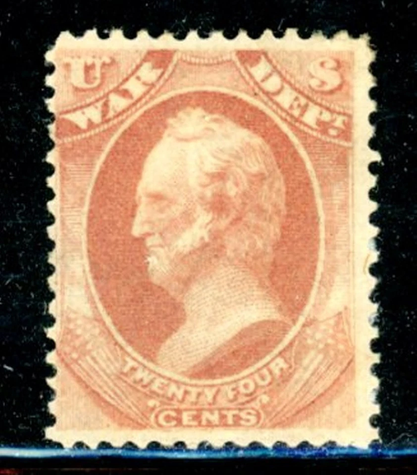 US Scott # O91 - MH - 10% Paper Back - CV=$130.00    10-C248) - Image 1 of 1