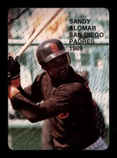 1989 Rookies (unlicensed) #15 Sandy Alomar Jr. San Diego Padres Baseball Card