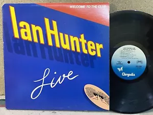 Ian Hunter Welcome to Club Live EX 2LP Gatefold ORIG Mott Hoople All Young Dudes - Picture 1 of 1