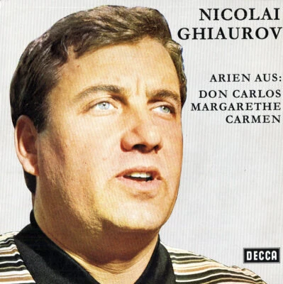 VERDI GOUNOD BIZET Opera Arias NICOLAI GHIAUROV Downes DECCA SVD-480 Stereo EP - Image 1 of 3