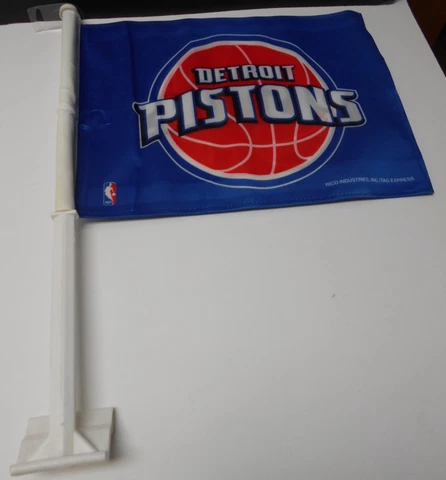 Detroit Pistons Car Flag.. Printed Both Sides.    #594/A103 Cover
