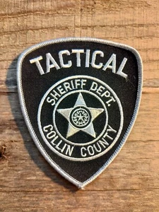 Sheriff Tactical Collins Graf Texas Schulter Patch bestickt schön - Bild 1 von 3