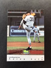 1992 CLASSIC BEST # BC 11 AARON SELE - RED INSERT - LYNCHBURG RED SOX