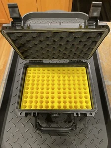 6 mm cartucho Dasher Spartan caja de munición estuche impermeable bloqueable ventilado - Imagen 1 de 18