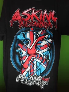 ASKING ALEXANDRIA Open Your Heart Mind to a New World T-Shirt Gr. L - Bild 1 von 1