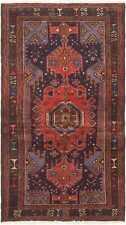 Traditional Hand-Knotted Medallion Carpet 3'5" x 6'1" Wool Area Rug