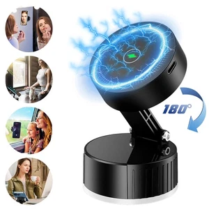 360 Vakuum Stark Magnetisch Handy Halter Saugnapf Auto Halterung Auto Ständer Faltbar - Bild 1 von 11