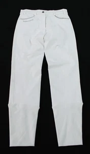 Harcour Women's Jaltika High Rise Stretch Riding Breeches CD4 White Size 36 - Picture 1 of 6