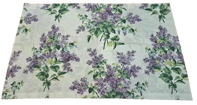 Casa de campo vintage lila King Sham púrpura flores primavera hecha en EE. UU. Foto 1 de 4