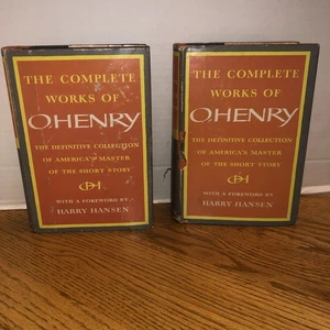THE COMPLETE WORKS OF O'HENRY VOL. 1 AND 2 HC 1953 - Picture 1 of 9