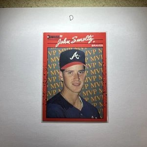 Donruss 1990 - Bonus Mvp Tom Glavine, John Smoltz #BC-12 Tom Glavine en la foto - Imagen 1 de 2