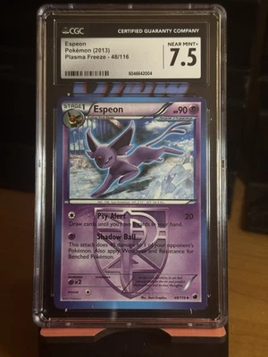 Pokémon TCG Espeon Plasma Freeze Uncommon Card 48/116 Cgc 7.5 - Image 1 of 2