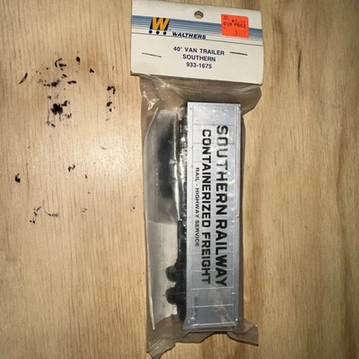 Walthers 40' Van Trailer Southern 933-1675 Brand New Sealed - Image 1 of 4