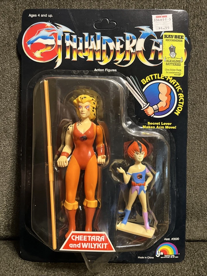 Vintage MOC MINT on Card LJN 1986 Thundercats Pumyra CAS Graded 80