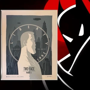 Batman: TAS Season 1 Episode 10 Two-Face Part 1 print 125/150 Bottleneck - Picture 1 of 2