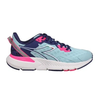 diadora Mythos Blushield Volo 3 Running  Womens Blue, Pink Sneakers Athletic Sho - Image 1 of 4