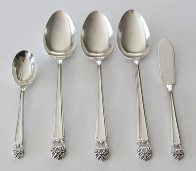 1847 Rogers Bros International  ETERNALLY YOURS Silverplate 5 SERVING PIECES - Image 1 of 3