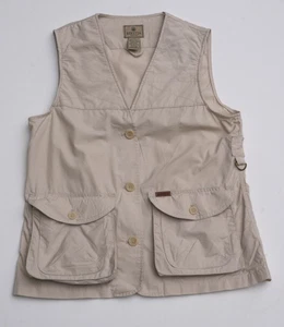 Beretta Women’s Utility Shooting Vest L Beige W/ Recoil Gel Pad Pockets - Picture 1 of 11