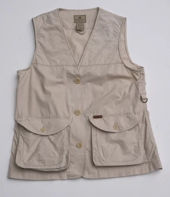 Beretta Women’s Utility Shooting Vest L Beige W/ Recoil Gel Pad Pockets - Image 1 of 4