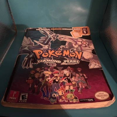 Pokemon Diamond and Pearl Scenario Strategy Guide Vol. 1 (No Poster) Prima - Image 1 of 4