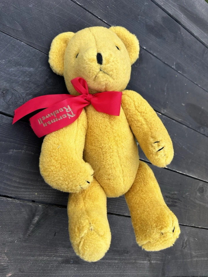Peluche De colección Dean’s Childsplay Toys, Ltd. 17" The Norman Rockwell Teddy Bear Foto 1 de 4