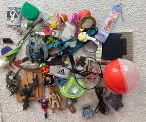 Junk Drawer Cleanout Lot - , Toys, Action Figures, Dog Tags, Picture Frames!! - Picture 1 of 1