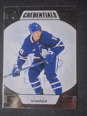 22-23 Upper Deck Credentials Mitch Marner 🚨🚨🚨 Toronto Maple Leafs  - Image 1 of 2