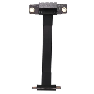 Câble D'Extension PCIE X1 Câble D'Extension PCIe 3.0 X1 à X1 à Angle Droit4130 - Photo 1/7