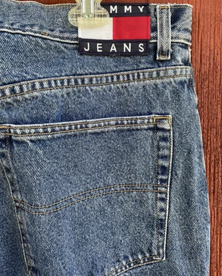 Vintage Tommy Hilfiger 100% Cotton Mens 90's Y2K Streetwear Denim Jeans 36/34 - Image 1 of 4