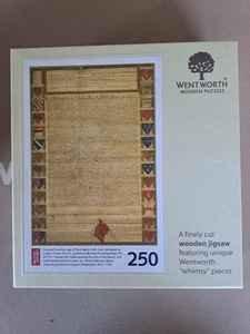 WENTWORTH WOODEN: MAGNA CARTA : 250 PIECE JIGSAW GUARANTEED COMPLETE - Picture 1 of 4